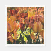 Hij is Risen papieren servetten (Voorkant)