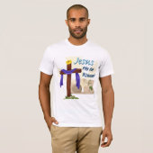 Hij is Risen Pasen shirt (Voorkant volledig)