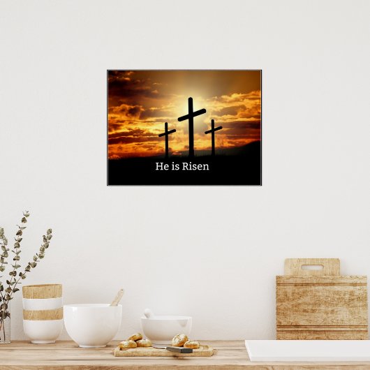 Hij is Risen, Poster (Keuken)