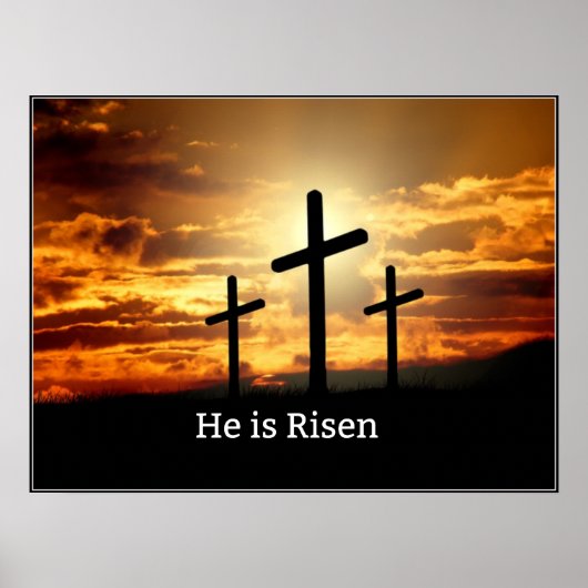 Hij is Risen, Poster (Voorkant)