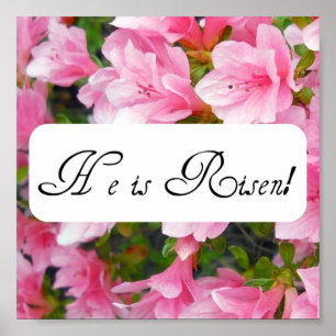 Hij is Risen. Poster