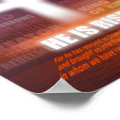 Hij is Risen Poster (Hoek)