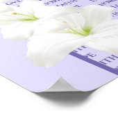 Hij is Risen Poster-Love Hope Honor Faith Poster (Hoek)