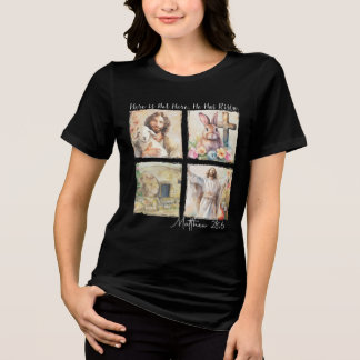 Hij is Risen shirt Wildflower t-shirt Spring Easte