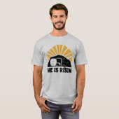 Hij is Risen T-shirt (Voorkant volledig)