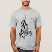 Hij is Risen T-shirt (Voorkant)