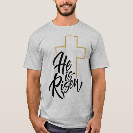 Hij is Risen T-shirt (Voorkant)