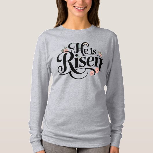 Hij is Risen T-shirt (Voorkant)
