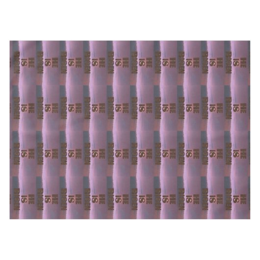 Hij is Risen Tafelkleed (Voorkant (Horizontaal))