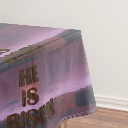 Hij is Risen Tafelkleed (Voorbeeld)