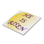 Hij is Risen Tegeltje (Zijkant)