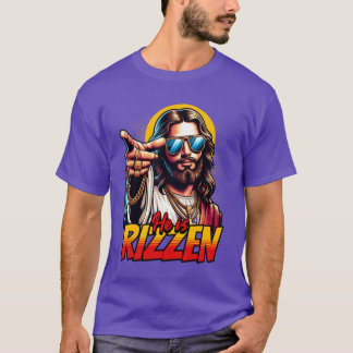 Hij is Rizzen grappig T-shirt