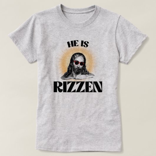 Hij is Rizzen T-shirt (Design voorkant)