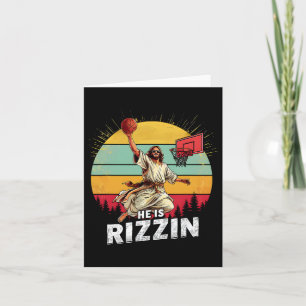 Hij is Rizzin Jezus, het Lam van God Gelukkig Pase Kaart