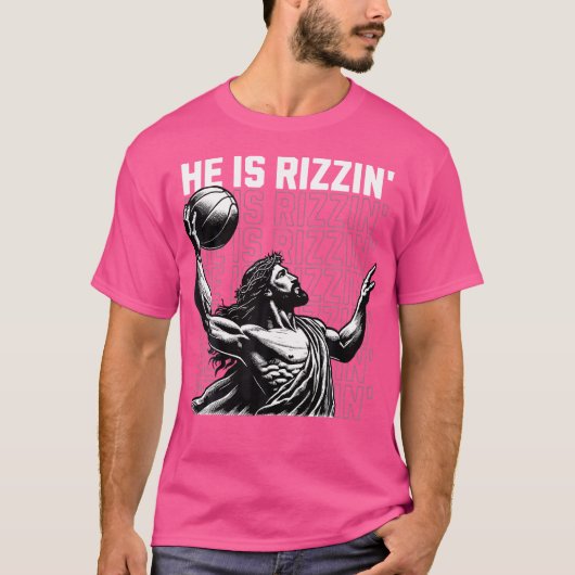 Hij is Rizzin T-shirt (Voorkant)