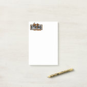 HIJ IS STERK...CRPS POST-IT® NOTES (Op bureau)