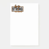 HIJ IS STERK...RSD POST-IT® NOTES (Voorkant)