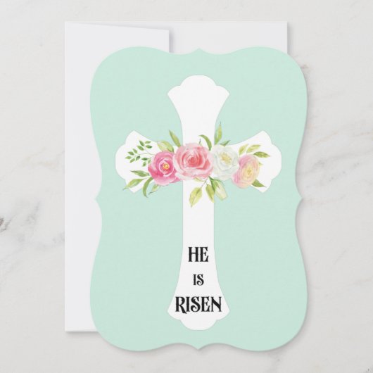 Hij is stijf! Hopelijk is je Pasen gelukkig en gez Kaart (Voorkant)