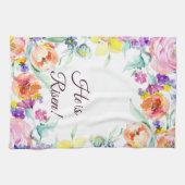 Hij is stijf! theedoek (Horizontaal)