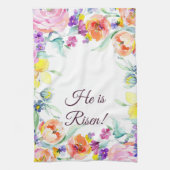 Hij is stijf! theedoek (Verticaal)