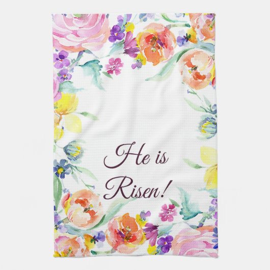 Hij is stijf! theedoek (Verticaal)