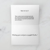 Hij is toegenomen feestdagen kaart (Binnen)