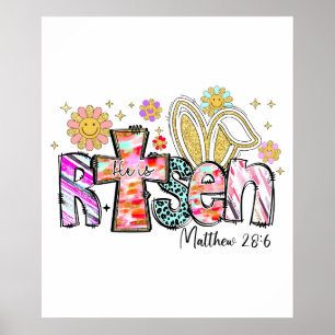 hij is verrezen (2), retro, vintage poster