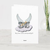 Hij is verrezen! Christelijk Pasen Feestdagen Kaart (Achterkant)