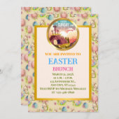 Hij is verrezen en viering van Pasen Kaart (Voorkant / Achterkant)