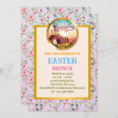 Hij is verrezen en viering van Pasen Kaart (Voorkant / Achterkant)