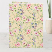 Hij is verrezen en viering van Pasen Kaart (Achterkant)