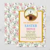 Hij is verrezen en viering van Pasen Kaart (Voorkant / Achterkant)