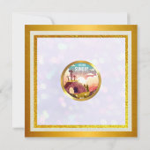 Hij is verrezen en viering van Pasen Kaart (Achterkant)