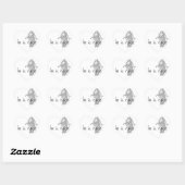 hij is verrezen jesus christus pasen lds mormon hart sticker (Vel)