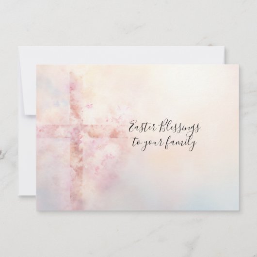 Hij is verrezen kaart (Achterkant)