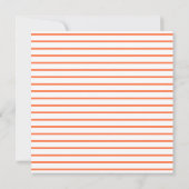 Hij is verrezen Koraal Pasen Feest Uitnodiging (Achterkant)