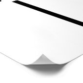 Hij is verrezen kruis Jezus Paasdag Christenen 1 Poster (Hoek)