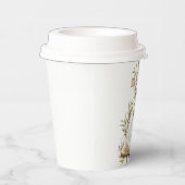 Hij is verrezen | Kruis met de Bijbel Papieren Bekers (Rechts)