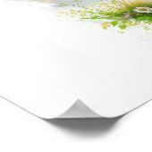 "Hij is verrezen" Paasfeest Poster (Hoek)