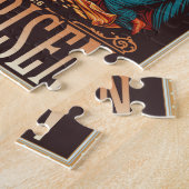 Hij is verrezen Paaspuzzel Legpuzzel (Zijkant)