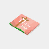 Hij is verrezen post-it® notes (Schuin)