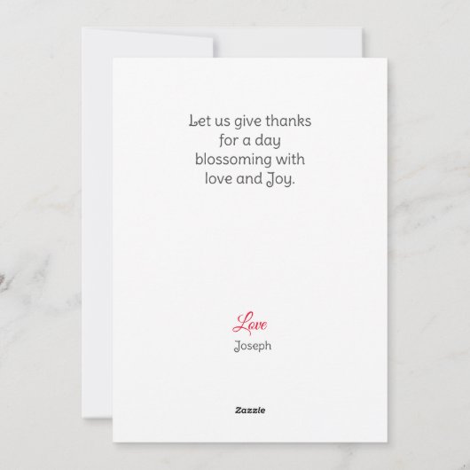 Hij is verrezen, Prettig Pasen gewenst aan vriende Feestdagenkaart (Achterkant)