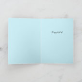 Hij is verrezen Pretty Religious Inspirivity Pasen Kaart (Binnen)