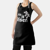 Hij is verrezen: Religieuze Jezus Christus citeert Schort (Insitu)