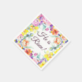 Hij is verrezen! servetten (Hoek)