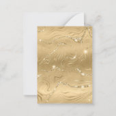 Hij is verrezen Waterverf paasbloemen, religieus Notitiekaartje (Achterkant)