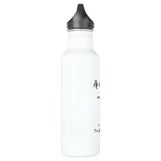 Hij is verstijfd, gelukkig Pasen voor familie, rel Waterfles (Links)