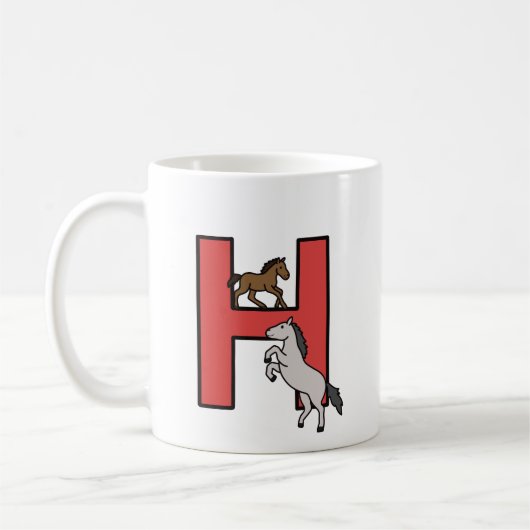 Hij is voor... gepersonaliseerd koffiemok (Links)