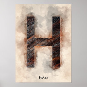 Hij is voor Paard Poster