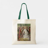 Hij is weg tote bag (Achterkant)